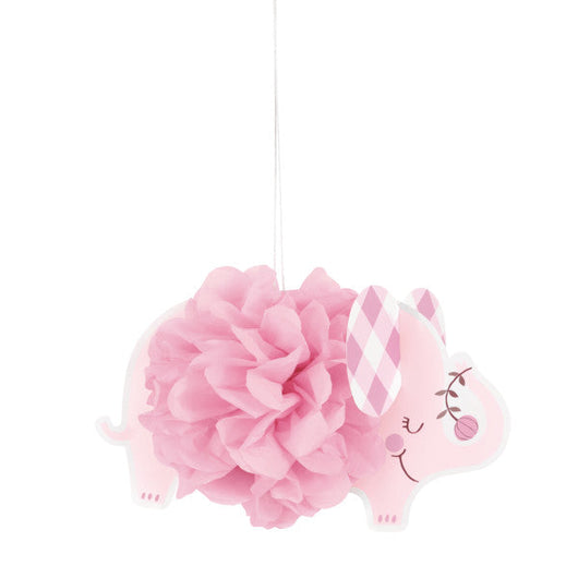 Pink Floral Elephant 9