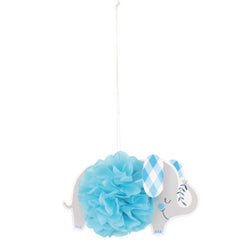 Blue Floral Elephant 9