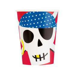 Ahoy Pirate 8 9 oz. Cups