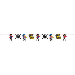 Ahoy Pirate Garland, 7ft