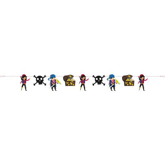 Ahoy Pirate Garland, 7ft