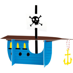 Ahoy Pirate Pirate Ship Centerpiece Decoration