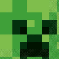 Minecraft Luncheon Napkins, 16ct