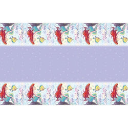 Disney The Little Mermaid Rectangular Plastic Table Cover, 54