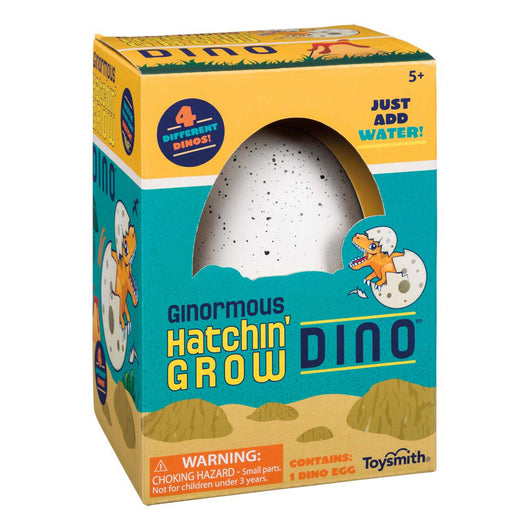 Toysmith Ginormous Hatchin' Grow Dino Egg (8)