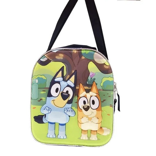 BLUEY 3-D LUNCH KIT W/LONG STRAPS & MESH POCKETS (36)