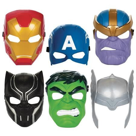 Marvel Avengers Hero Mask, Assorted (6)