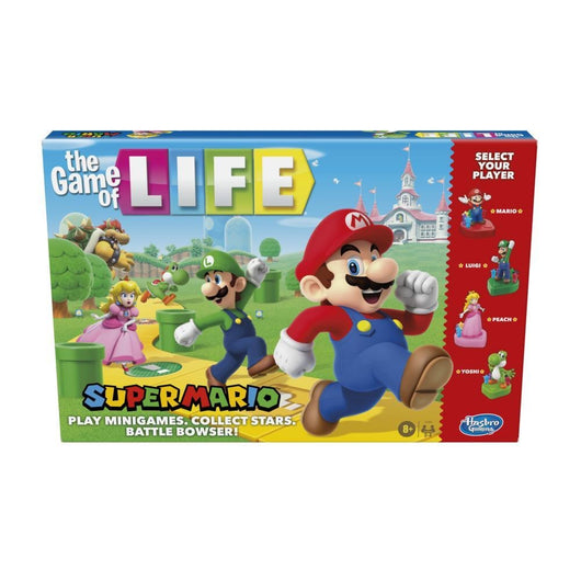 The Game of Life: Super Mario Edition Board Game SHRINK WRAPPED BUNDLE-NO OUTER CARTON (6)
