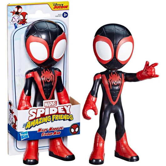 Marvel Spidey and His Amazing Friends Supersized Miles Morales: Spider-Man 9-Inch Action Figure (4)