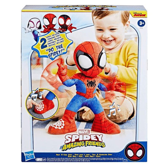Marvel Spidey and His Amazing Friends Dance 'N Crawl Spidey Interactive Plush Toy (2)