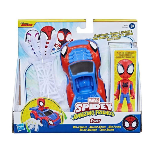 Marvel Spidey and His Amazing Friends Figure, Vehicle, and Accessory Set (3)