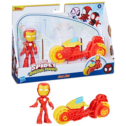 Marvel Spidey and His Amazing Friends Figures with Motorcycle (4)