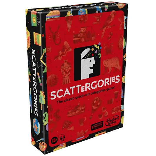Classic Scattergories Game SHRINK WRAPPED BUNDLE-NO OUTER CARTON (4)