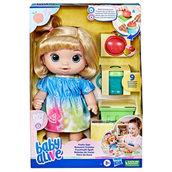Baby Alive Fruity Sips Doll, Apple, Blonde Hair (2)