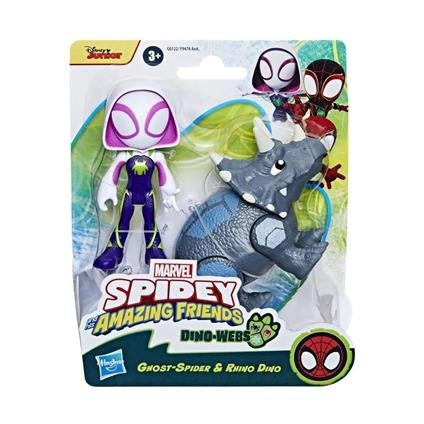Marvel Spidey and His Amazing Friends Dino-Webs Hero and Dino (4)