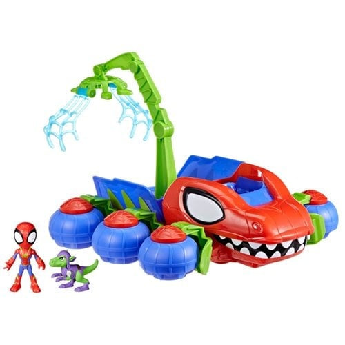 Marvel Spidey and His Amazing Friends Dino-Webs Crawler Super Hero Playset (2)