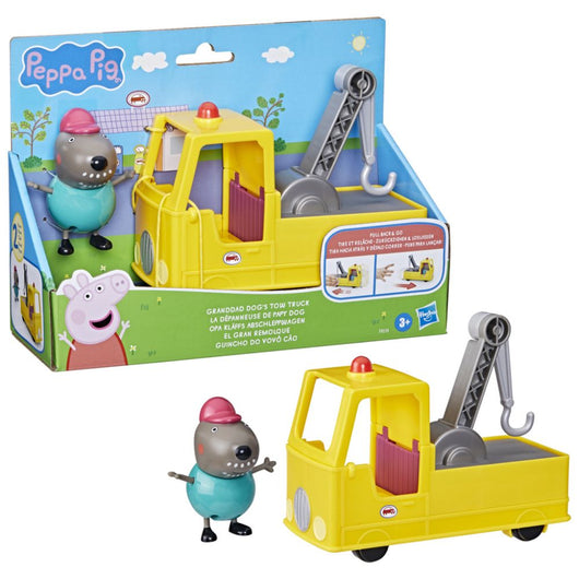 Peppa Pig Granddad Dog's Tow Truck Toy Set (3)