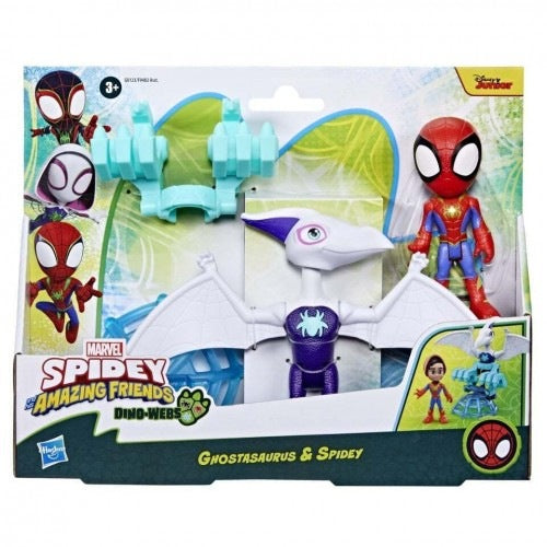 Marvel Spidey and His Amazing Friends Dino-Webs Ghostasaurus & Spidey (4)