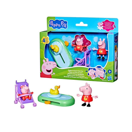 Peppa Pig Peppa and Evie's Park Fun Playset (4)