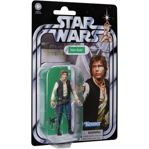 Star Wars The Vintage Collection Han Solo, Star Wars: A New Hope Premium Action Figure (8)