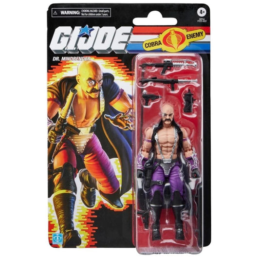 G.I. Joe Classified Series Retro Cardback Dr. Mindbender(4)