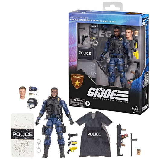 G.I. Joe Classified Series Legacy Collection: Action Joe - Police Emergency Service Unit (ESU)(6)
