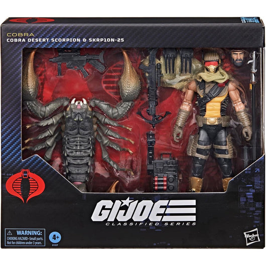 G.I. Joe Classified Series #180, Cobra Desert Scorpion & SKRP10N-25(4)