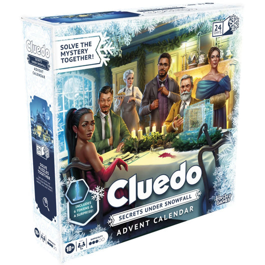 Clue Advent Calendar: Secrets Under Snowfall, 6 Winter-Themed Tokens and Surprise (7)