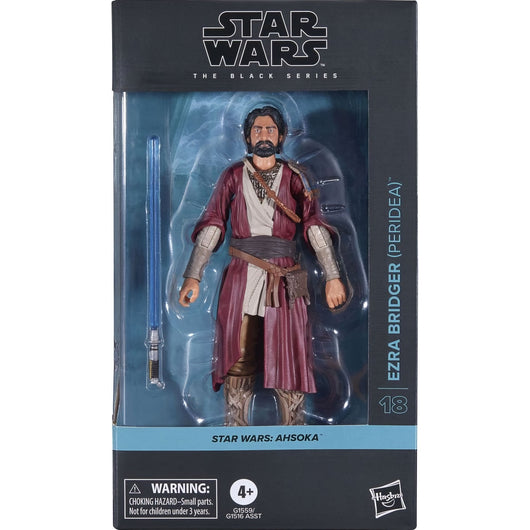 Star Wars The Black Series Ezra Bridger (Peridea), Star Wars: Ahsoka Collectible Action Figure (6