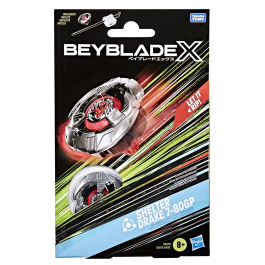 Beyblade X Shelter Drake 77-80GP BX Starter Pack Set(8)
