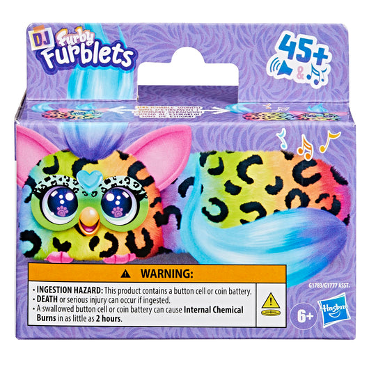 Furby DJ Furblets Rain-Bow-Kat(8)