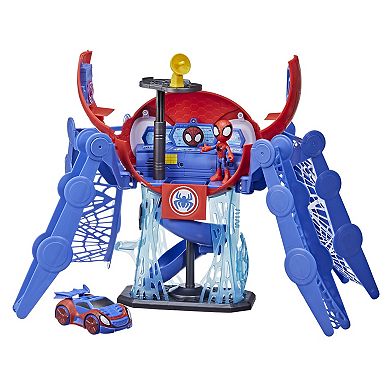 Marvel Spidey and His Amazing Friends Rescue-Webs Web-Quarters Playset (3)