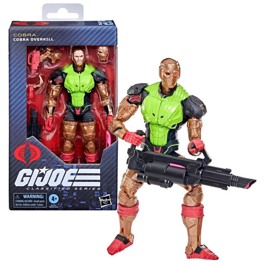 G.I. Joe Classified Series #201, Cobra Overkill Action Figure(6)