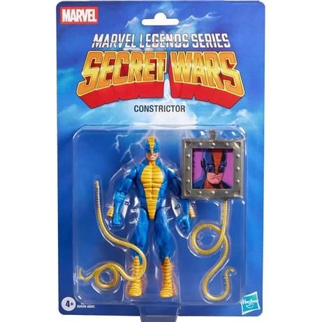 Marvel Legends Series Secret Wars Constrictor, Retro Marvel Comics Collectible 6 Inch Action Figure (6)