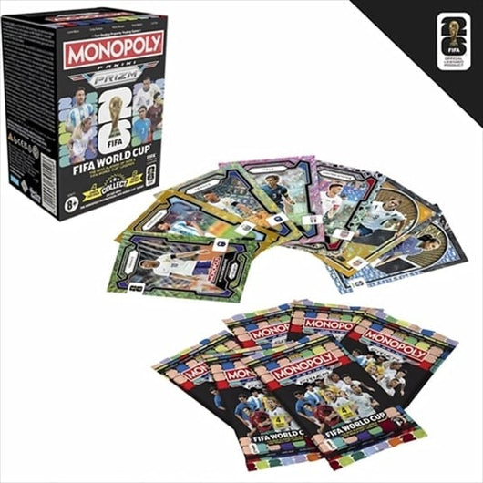 Monopoly Panini Prizm: FIFA World Cup Trading Cards Booster Box (6)