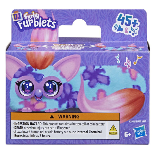 Furby DJ Furblets Flut-Ter-Luv Plush Toy(8)