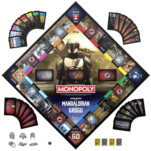 Monopoly: Star Wars The Mandalorian and Grogu Edition Board Game (6)