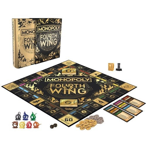 Monopoly Fourth Wing Edition Board Game for Ages 17+ (4)