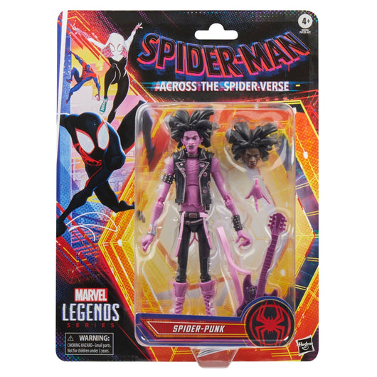 Marvel Legends Series Spider-Punk, Spider-Man: Across the Spider-Verse Collectible 6 Inch Action Figure (8)