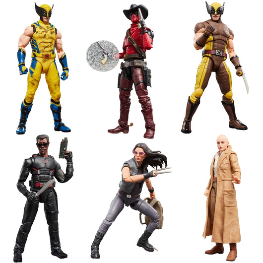 Marvel Legends Series Marvel Studios' Deadpool & Wolverine Action Figures (6)