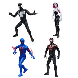Marvel Spider-Man Titan Series Action Figures (4)