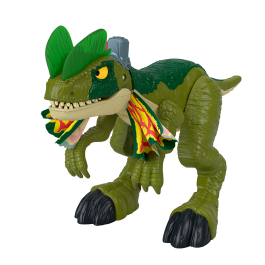 Imaginext Jurassic World Attack Mode Dilophosaurus (1)