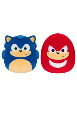 Squishmallows 8 Inch Plush Sega Sonic and Knuckles Assortment  in 12pc Counter Display (12)
