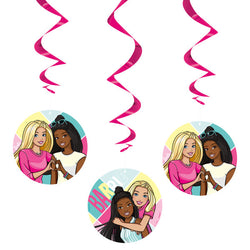 Barbie Hanging Swirl Decorations 26