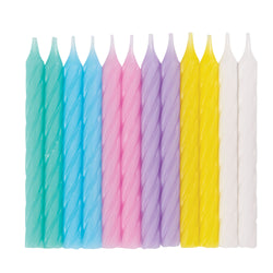 Birthday Candles - Assorted Colors, 24ct