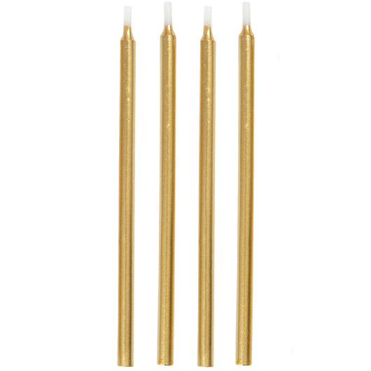Gold Birthday Candles 5