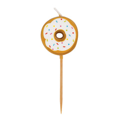 Donut Pick Birthday Candles, 6ct