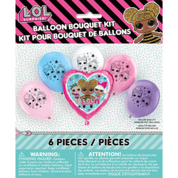 LOL Surprise Foil & Latex Balloon Kit, 6pc