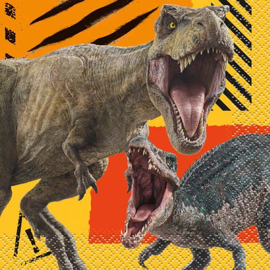 Jurassic World 3 Beverage Napkins, 16ct