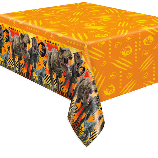 Jurassic World 3 Rectangular Plastic Table Cover, 54